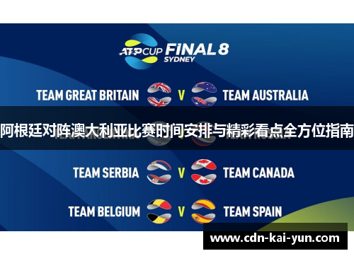 阿根廷对阵澳大利亚比赛时间安排与精彩看点全方位指南
