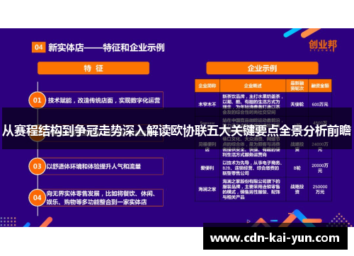 从赛程结构到争冠走势深入解读欧协联五大关键要点全景分析前瞻 从赛程结构到争冠走势深入解读欧协联五大关键要点全景分析前瞻